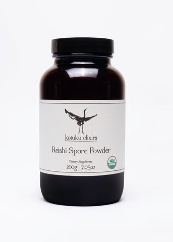 Reishi Spore Powder 200g -USDA Organic cracked cell wall