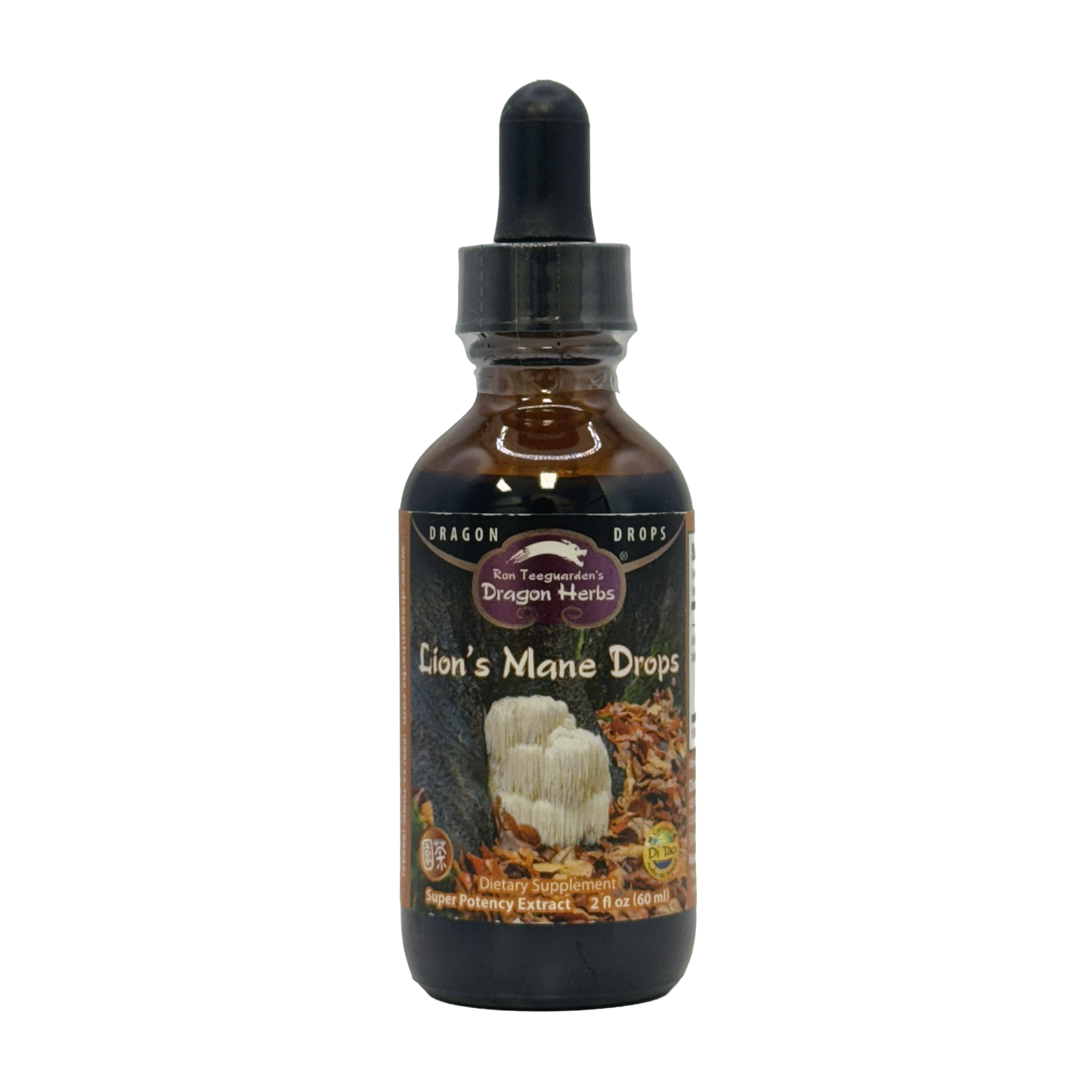 Lions Mane Tincture - Dragon Herbs 2oz