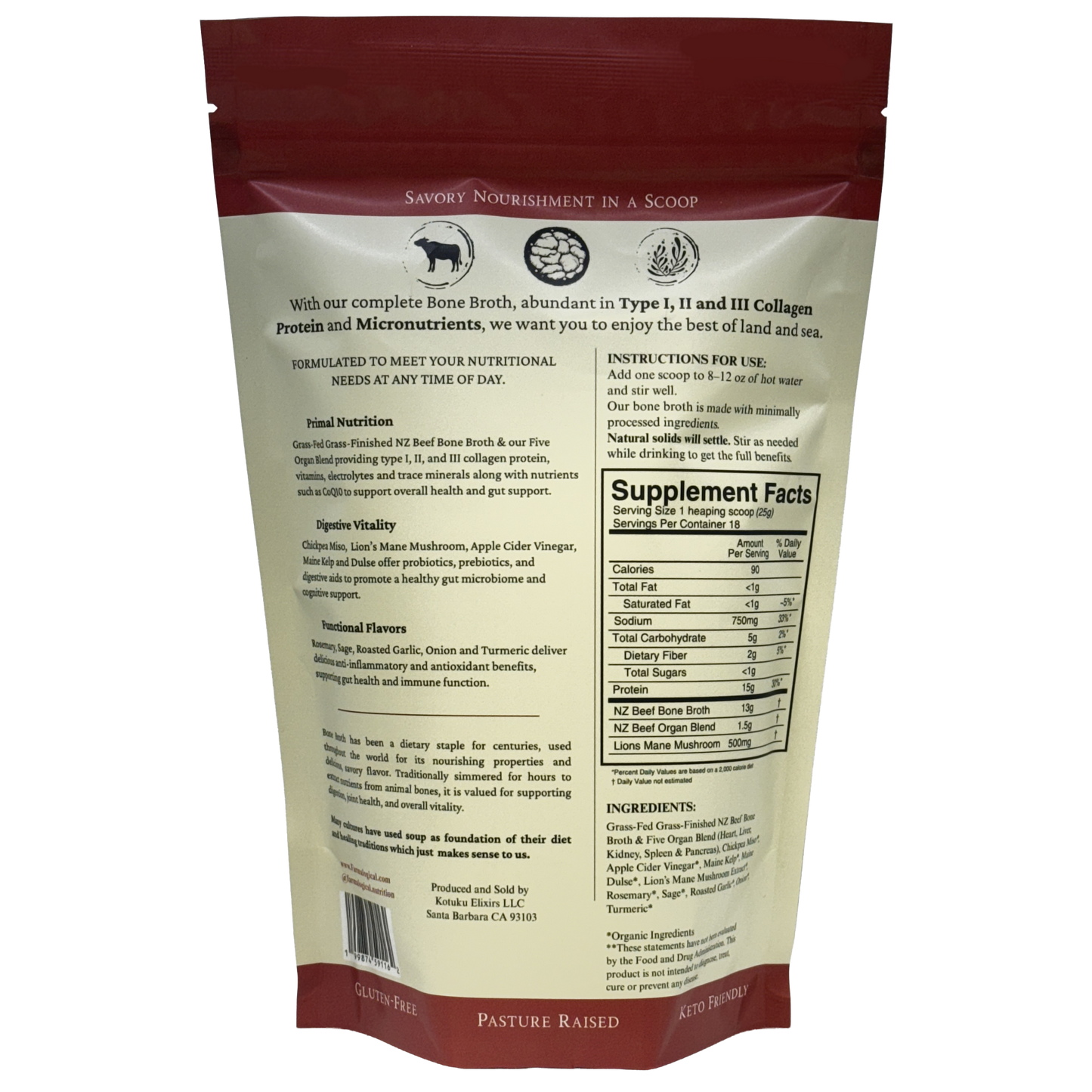 Farmalogical® Regenerative Bone Broth - Protein Drink Mix
