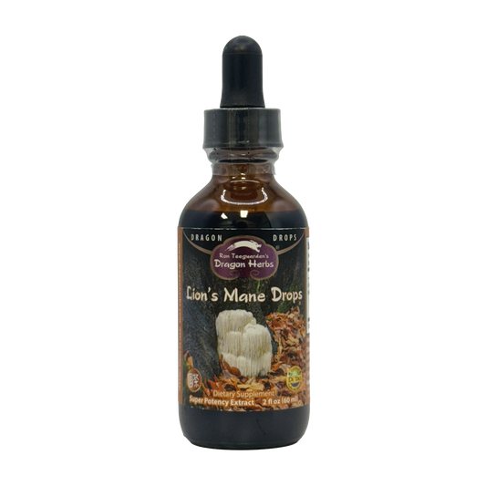 Lions Mane Tincture - Dragon Herbs 2oz