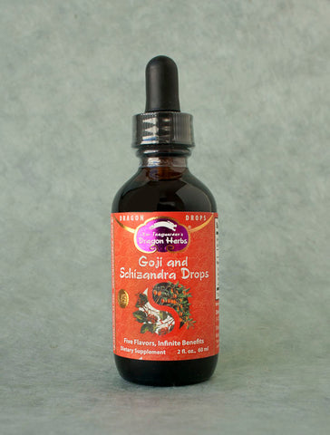 Goji & Schizandra Drops- Dragon Herbs 2oz